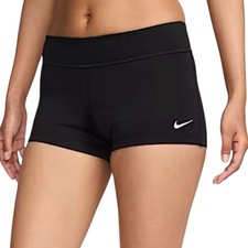 Nike Swim Black Shorts NEW NESSF386 17 Stretch Size L 044