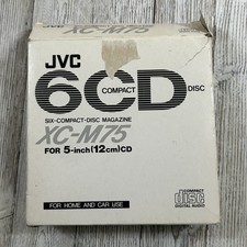 JVC XC-M75 6-Disc CD Magazine for Home and Car Audio - Made in Japan