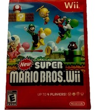 Nowe etui i instrukcja obsługi Super Mario Bros Wii Nintendo Wii GANE.