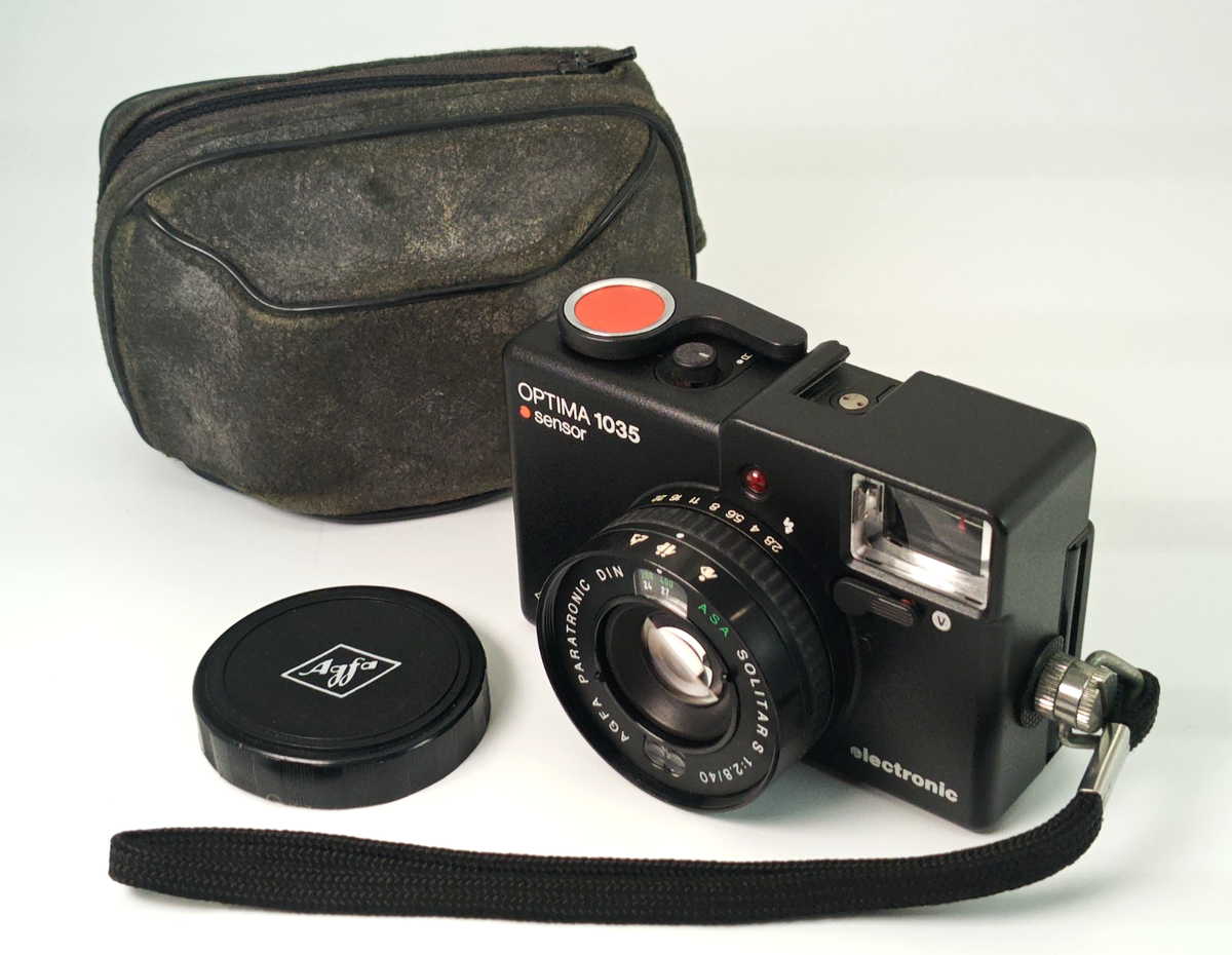Mint!] Agfa Optima 1035 Sensor 35mm Film Camera Made in