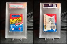 1989 Donruss Graded Wax Pack - Randy Johnson RC Back - PSA 8 Low Population!