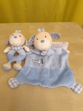 Beauty Baby Schmusetuch Hund 🐶 Rassel Flugzeug Müller Kuscheltuch Schnuffeltuch