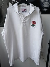 England Rugby Union 1991 1992 Men’s XL  Long Sleeve Jersey Cotton Traders
