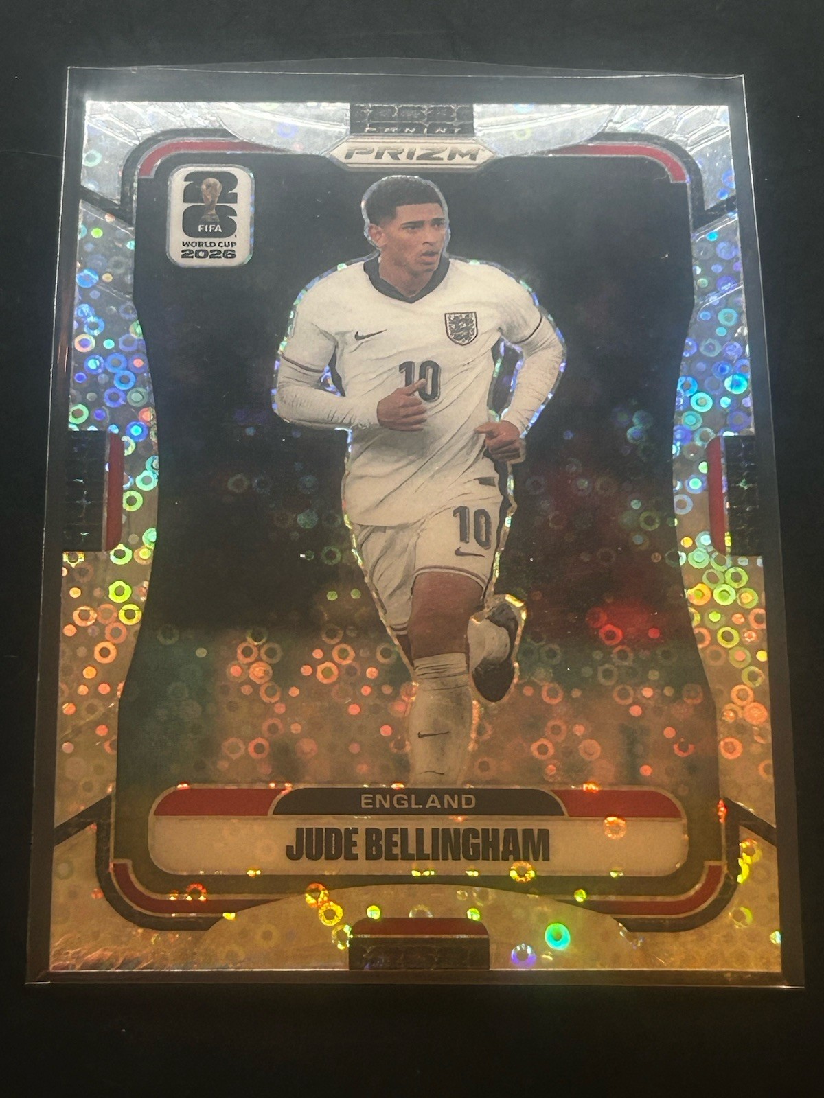 2026 Panini Prizm FIFA World Cup Jude Bellingham #114 Disco Prizm England