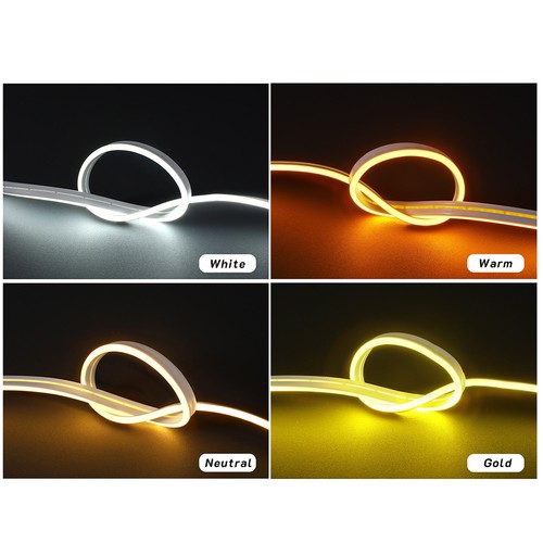 5/10m Home LED Rope Lights Neon Strip Lights Outdoor Waterproof Silicone Lights - Picture 15 of 24