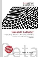 Lambert M. Surhone (U. A.) | Opposite Category | Taschenbuch | Englisch (2026)