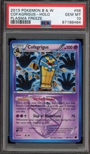 Pokemon Cofagrigus Plasma Freeze Holo Rare #56 PSA 10 Gem Mint POP 6 rare!!!! on eBay