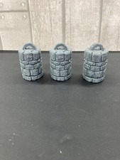 3x  Geocaching Stone Containers w/ Logbook Waterproof Geocache Cache Log