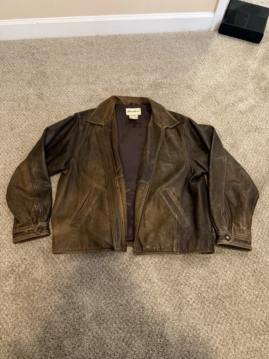 Eddie Bauer Leather Outer Shell Jackets for Men for sale | eBay