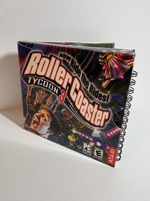 RollerCoaster Tycoon 3   PC (Original Folding Case + Booklet)