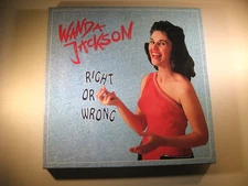 Wanda Jakson- Bear Family  Box Set  "Right Or Wrong" Incredible 4 CD Box Set!