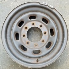 Ford 16x7 F250sd F350sd Excursion Black Steel Wheel Oem Rim 1999-2005