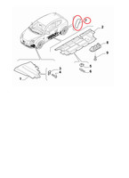 Original Reparaturkleber RüCkseite Links SX FüR Alfa Romeo Mito 50515646