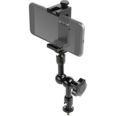 Shape Smartphone Aluminum Clamp with 7'' Magic Arm
