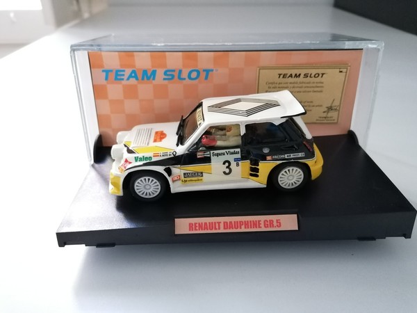 Team Slot Renault 5 Maxiturbo Sainz Boto Resina