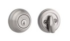 Kwikset 980 Deadbolt Keyed One Side Single Cylinder SmartKey Lock Satin Nickel