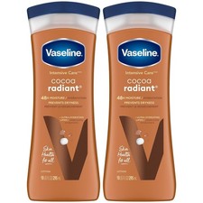 Vaseline Cocoa Radiant 2-Pack   Intensive Care Moisturizing Hand and Body Lotion