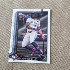 Topps 2025 Series 1 Vladimir Guerrero Jr. #163 Toronto Blue Jays Base Set Card