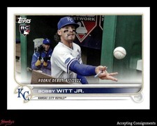 2022 Topps Update Mini #US187 Bobby Witt Jr. RC ROOKIE ROYALS