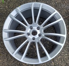 2016 2017 2018 MCLAREN 570S 20"X10 REAR SILVER WHEEL 13B0566CP  WCC3721SI 1