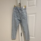 Express Women’s Light Wash Cropped Skinny Mid Rise Denim Jeans 8R 5-Pocket — photo 4