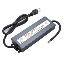 GINRANS 200W IP67 LED Driver Power Supply Transformer, 100-130V outdoor lighting