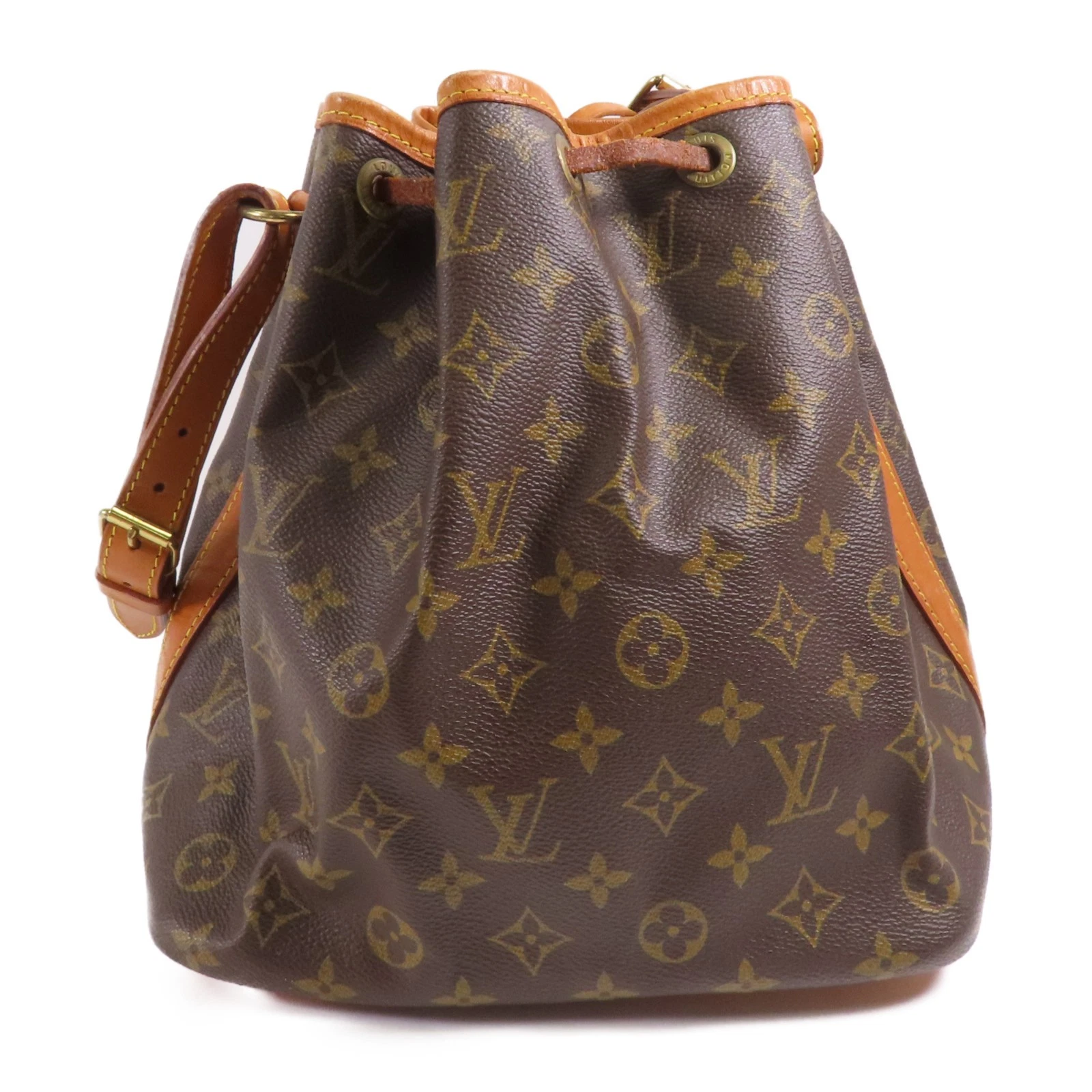 LOUIS VUITTON（LV） Borsa a tracolla Louis Vuitton LV GHW Petit Noe M42226 Monogram Marrone