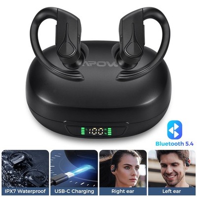 MPOW Bluetooth 5.4 Kabellose Ohrhörer Sport Earbud IPX7 wasserdicht mit Ohrhaken