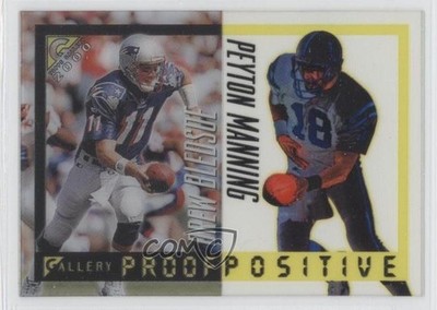 2000 Topps Gallery Proof Positive Peyton Manning Drew Bledsoe #P10 HOF 0k0