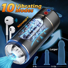Men Masturbators Automatic Handsfree Stroker Cup Sex Toy Penis Masterbater Adult