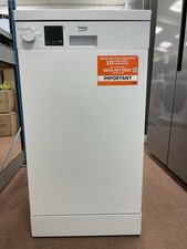 Beko DVS04X20W Slimline Dishwasher - White