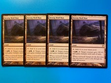 MTG 4x Kessig Wolf Run # 243 Innistrad Modern Magic the Gathering x4 NM