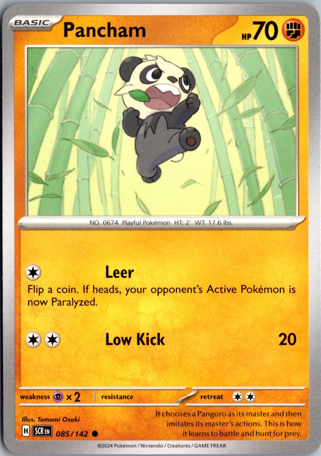 Pancham Normal Common SV07: Stellar Crown 085/142 NM