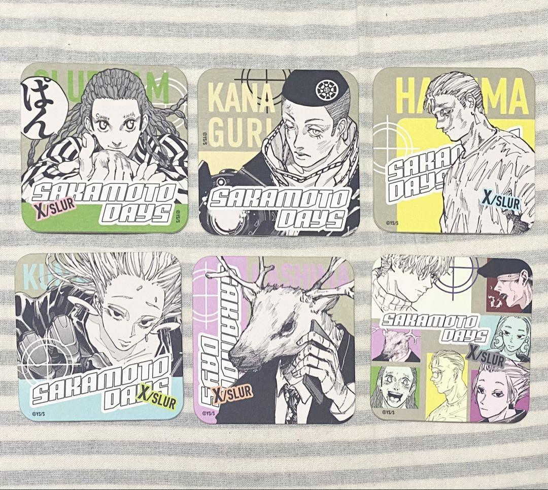 SAKAMOTO DAYS ART COASTER 第1弾 全48枚セット SAKAMOTO DAYS』アートコースター 第1弾 全種