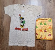 Vtg New Bag 1980s Minnie Mouse Walt Disney Character Tropix Togs USA Large Shirt