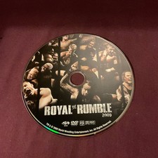 WWE ROYAL RUMBLE 2009 LOOSE DVD UNDERTAKER JOHN CENA JEFF HARDY UNDERTAKER JBL