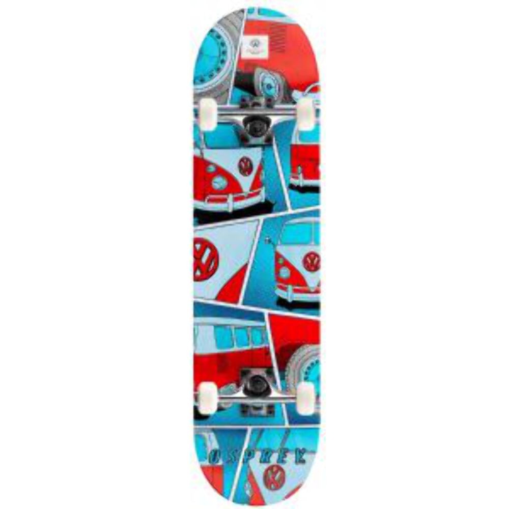 Osprey Vw Comic Double Kick Skateboard 31 Inch *Clearance*