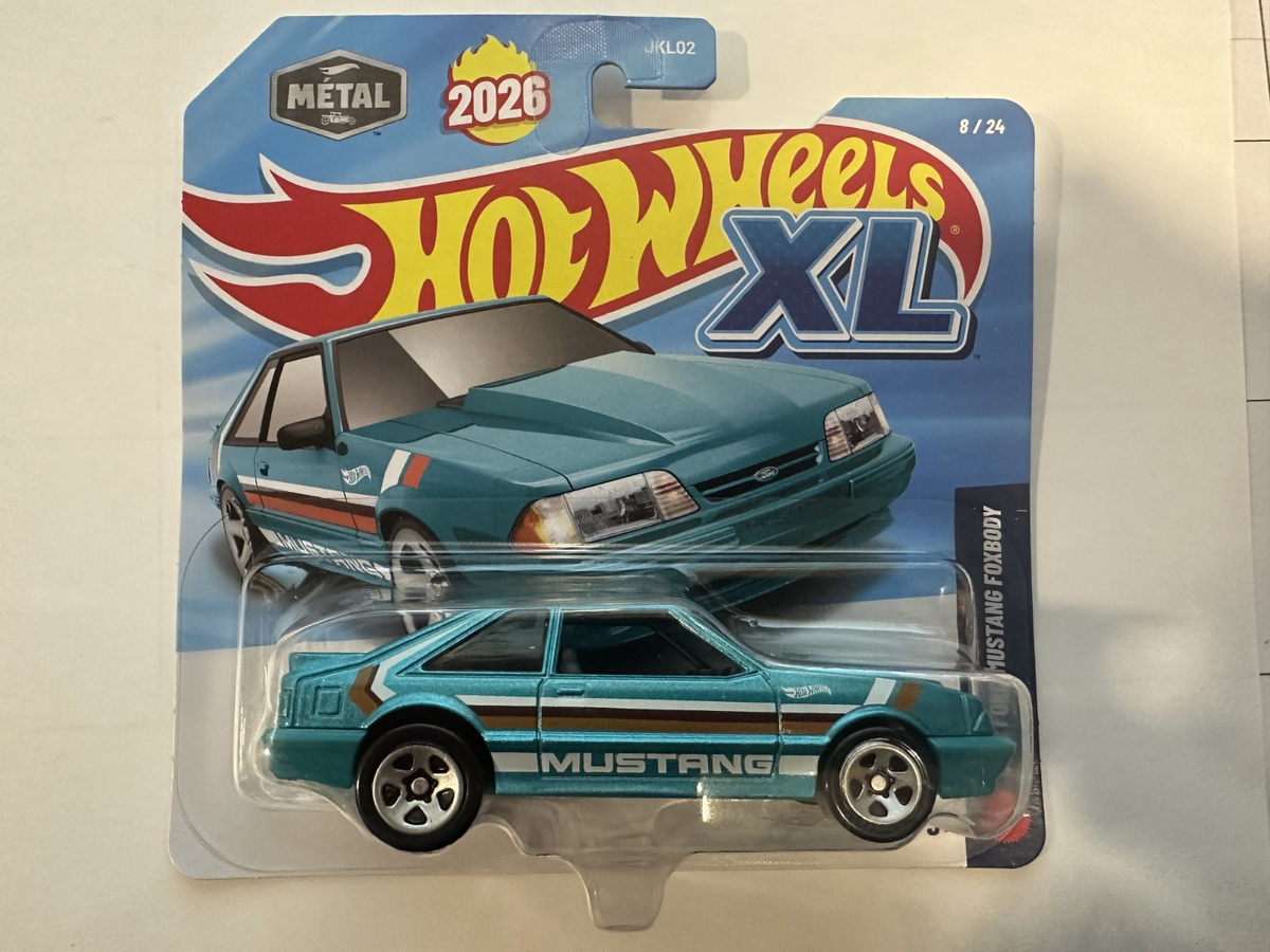 2026 Hot Wheels XL - 1992 FORD MUSTANG FOXBODY | eBay