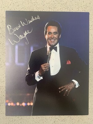 Legendary Wayne Newton Autographed 8x10 Photograph Las Vegas Signed 2020