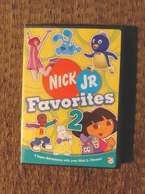 Nick Jr Favorites Vol. 2 DVD Nickelodeon Cartoons Six Super Adventures