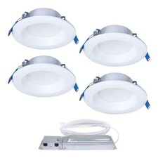 Halo Quicklink Canless LED Downlight Kit, 4 I...