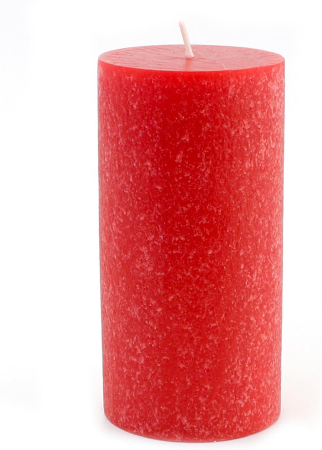 Premium Beeswax Blend Pillar Candle, 4 X 6-inch, Red
