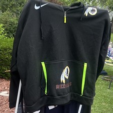 Nike NFL Washington Redskins Black Pullover F...