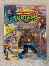 TMNT Headspinnin' Bebop 1991 Ninja Turtles Unpunched MOC MOSC 5618 Playmates