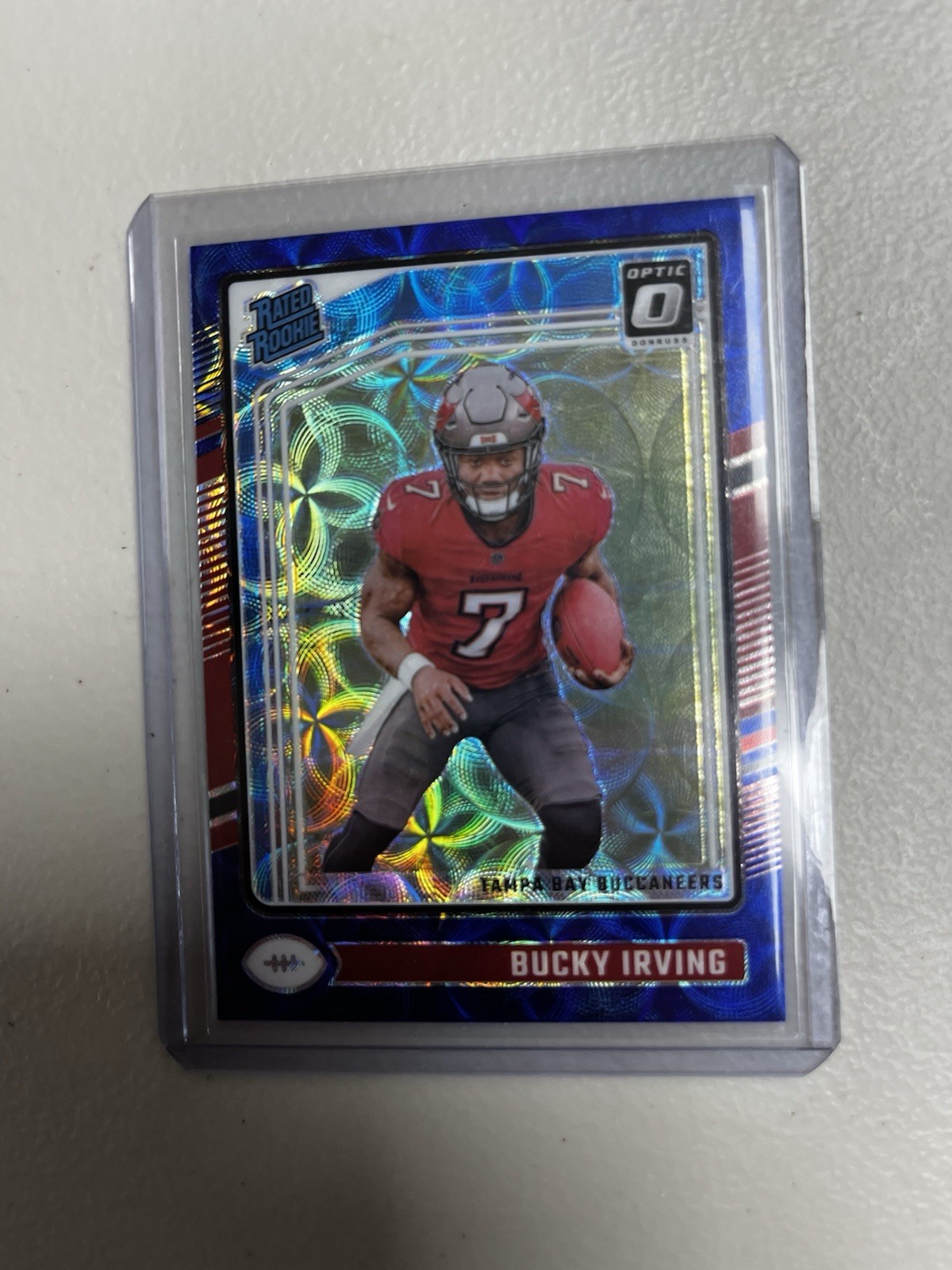 2024 Panini Donruss Optic Bucky Irving Blue Scope Rated Rookie RC Prizm SP #216
