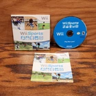 Wii Sports (Nintendo Wii, 2007) Game Disc in Cardboard Sleeve with Manual TESTED