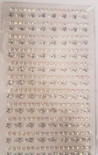 AUTOCOLLANTS AUTO-ADHÉSIFS PAILLETTES GEMMES ARTISANAT DIAMANT STRASS EFFET 3D - Photo 26/40