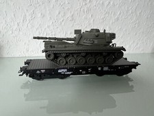 ✅ Märklin 4MFOR H0 AC Schwerlastwagen mit schwerem Panzer NEU (OVP) ✅