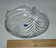 Studio Nova Crystal Glass Bowl moon stars tree Japan