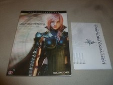 LIGHTNING RETURNS FINAL FANTASY XIII STRATEGY GUIDE SQUARE ENIX BOOK PIGGYBACK